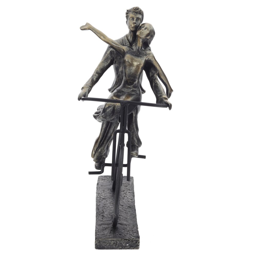 Фигурка декоративная "Влюбленная пара", L24 W12,5 H26,5 см