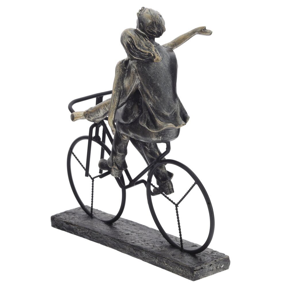 Фигурка декоративная "Влюбленная пара", L24 W12,5 H26,5 см