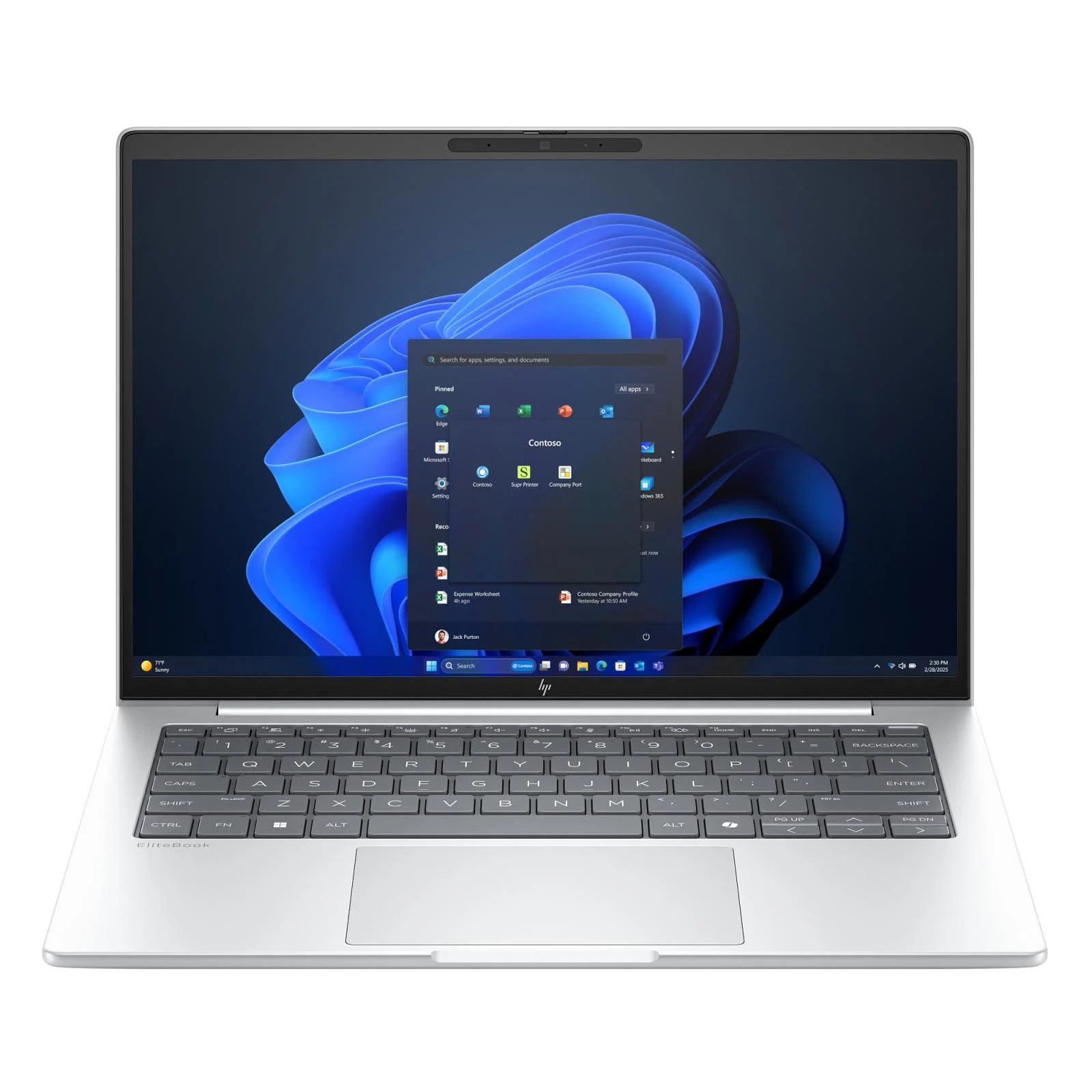 Ноутбук HP ProBook 4 G1iR 14" WUXGA IPS, Intel Core 5 210H, 16Gb, 512Gb SSD, no OS, серебристый*
