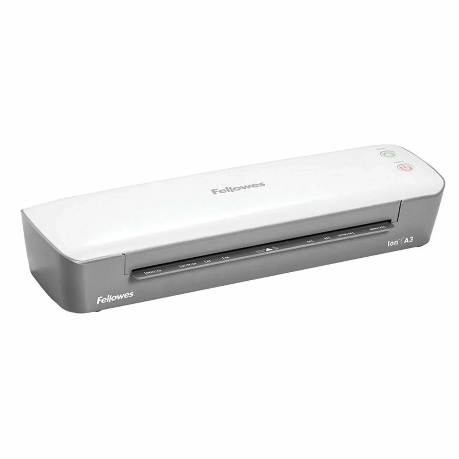Fellowes® Ламинатор Ion A3, 75-125 мкм, 30 см/мин, AutoShutOff, механизм освобождения, стартовый набор пленок.
