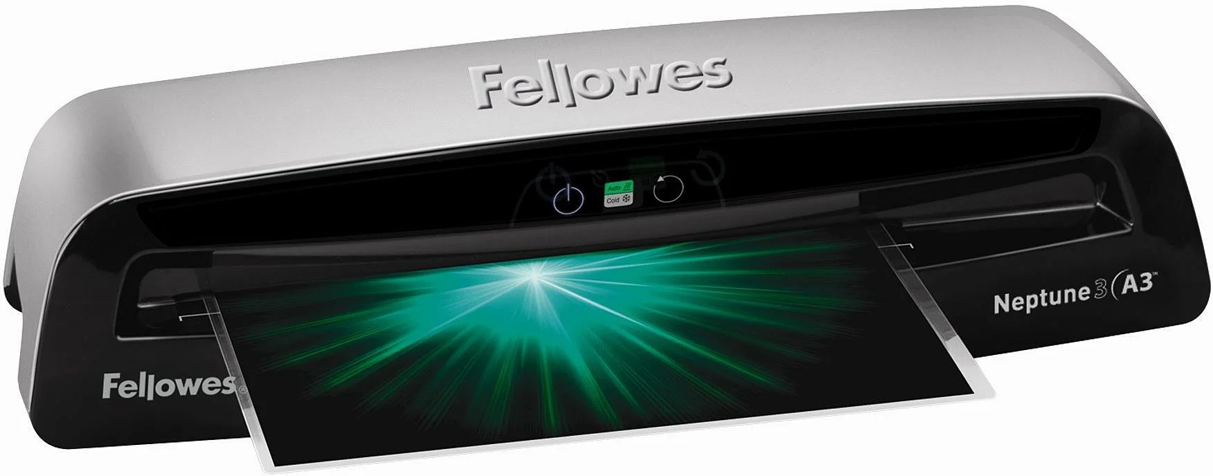 Fellowes® Ламинатор NEPTUNE 3 A3,  (75-175 мкм), 60 см/мин., 4 вала, AutoSense (+ холодное ламинирование), HeatGuard™