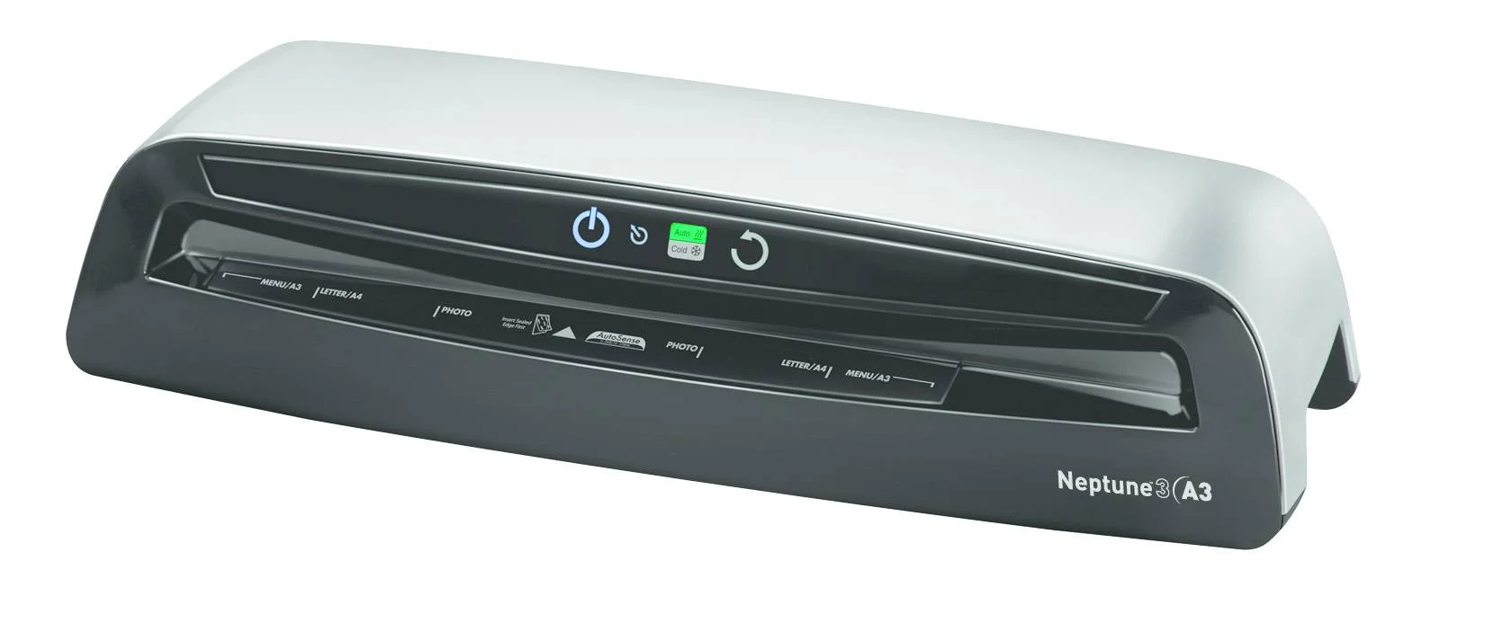 Fellowes® Ламинатор NEPTUNE 3 A3, (75-175 мкм), 60 см/мин., 4 вала, AutoSense (+ холодное ламинирование), HeatGuard™