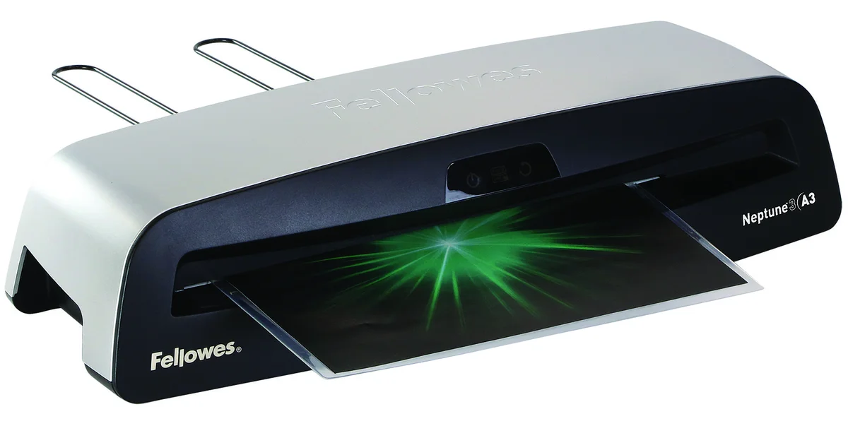 Fellowes® Ламинатор NEPTUNE 3 A3, (75-175 мкм), 60 см/мин., 4 вала, AutoSense (+ холодное ламинирование), HeatGuard™
