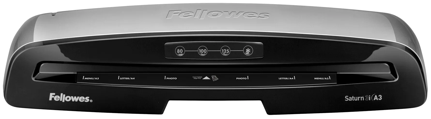 Fellowes® Ламинатор Saturn A3 / 80-125 мкм / 50 см.мин / нагрев за 60 сек. / автоотключение.