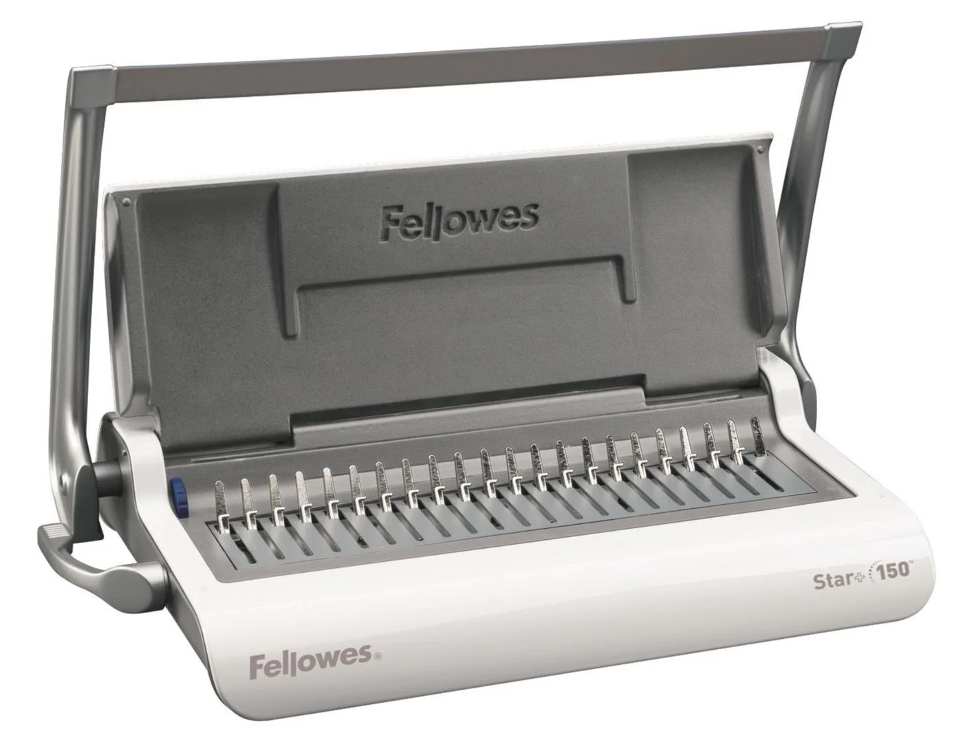 Fellowes® Переплетчик STAR+  на пластиковую пружину, сшивает до 150 лст., перфорирует 12 лст.