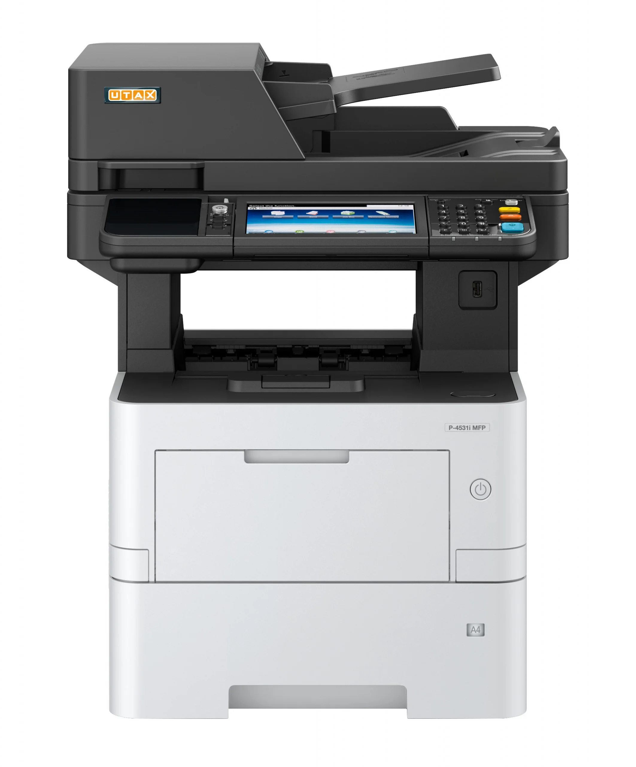 Лазерное МФУ Kyocera MA4500ifx P/C/S/F,А4,45 стр/м 1200dpi, 1 Gb,USB, Network, дуплекс, автопод, тонер,110C103NL0