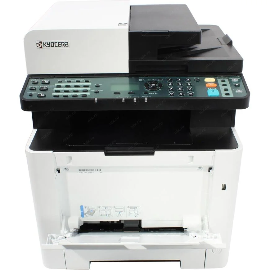 Лазерное МФУ Kyocera ECOSYS MA2100cfx P/C/S/F ЦВЕТ А4, 21 стр/м,1200 dpi, 512Mb, USB, дуплекс,автопод,старт,(110C0B3NL0)