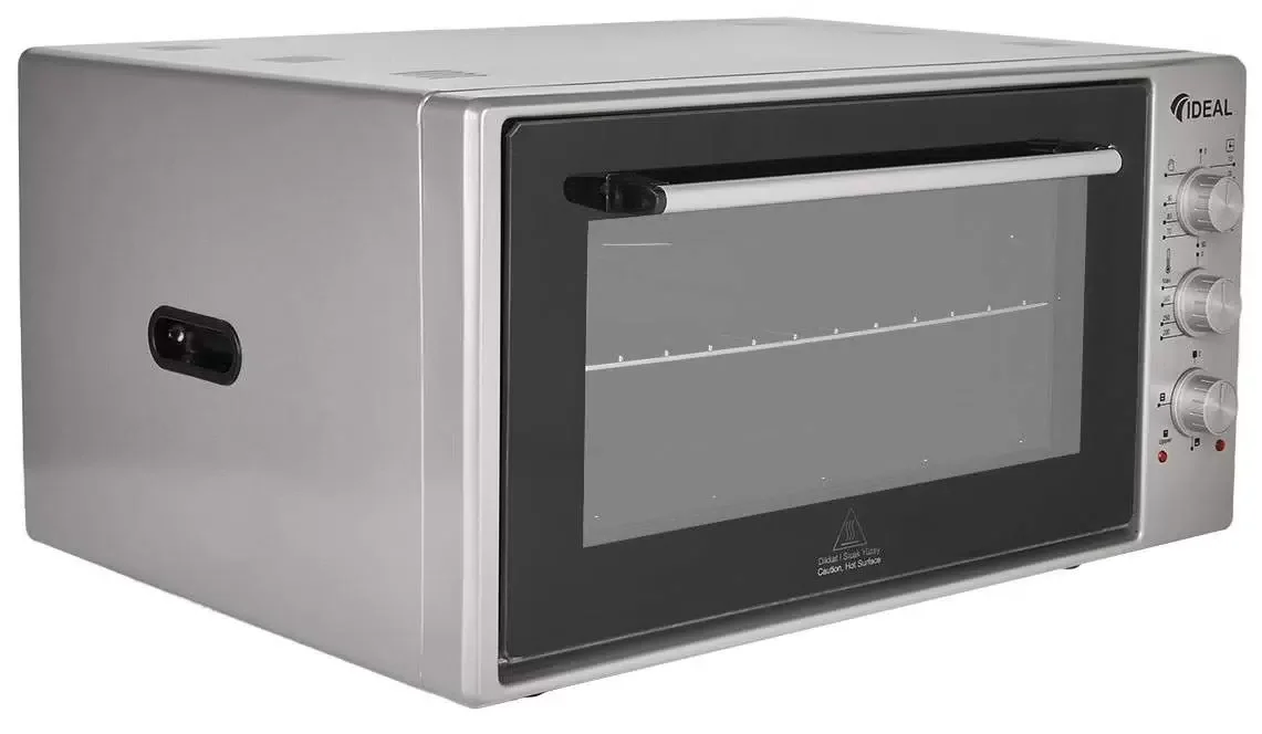 Печь IDEAL М 50 02 темно-серый, (1600Вт, 50л, 3 режима, max 300С, 44х58х29см)