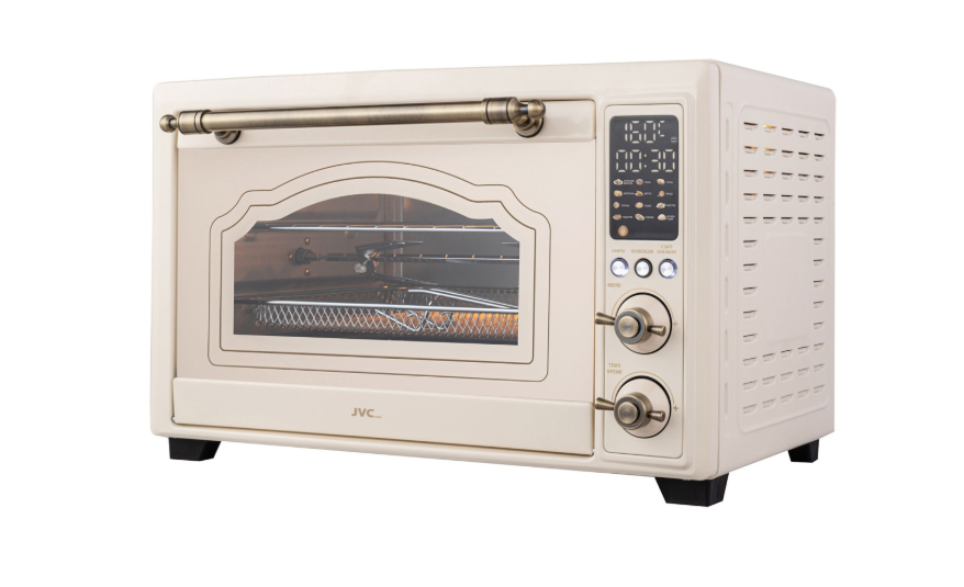 Печь JVC JH-MO350 beige (35 л, 2000 Вт,0-60 мин,35-230°С цвет.дисплей цифров.управл.Конвекция Гриль)
