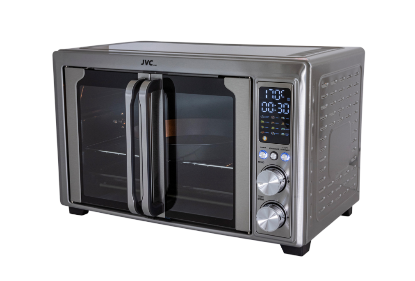 Печь JVC JH-MO355 (35 л, 2000 Вт,таймер 1-72час,Цвет.Диспл 35-230°С  Конвекция Гриль)