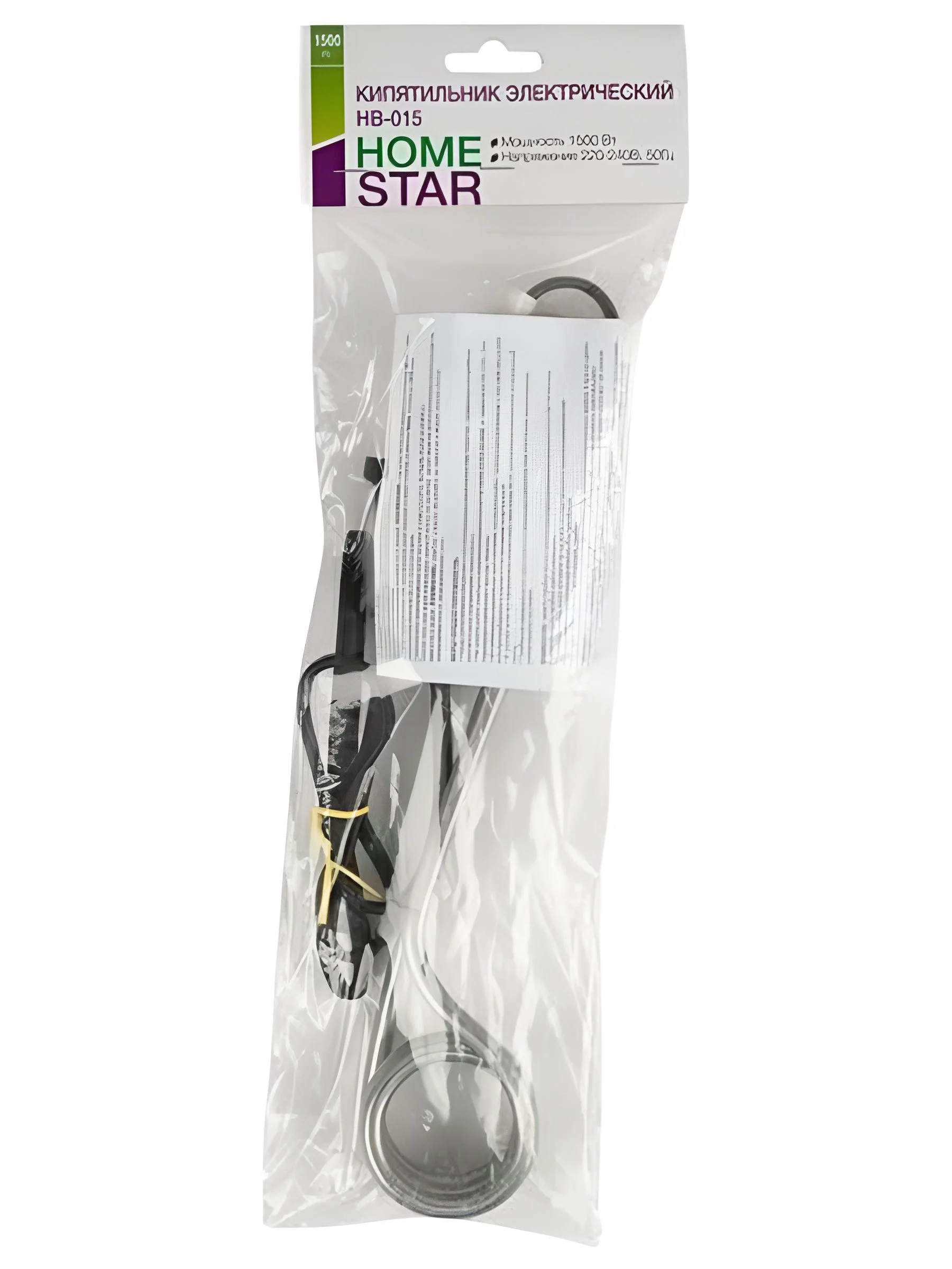 Кипятильник электрический HomeStar HB-015 (1,5 кВт)
