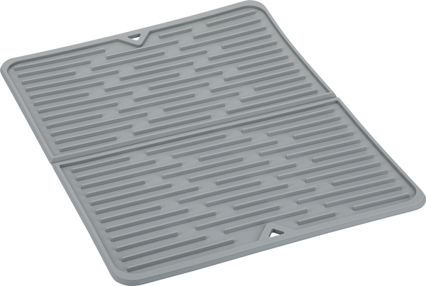 Regent Складной коврик для сушки посуды 40х30см (20х30см) Linea Silicone