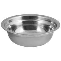 СКР Миска Bowl-23, объем 1,7 л, с расширенными краями, из нерж стали, зеркальная полировка, диа 23 с