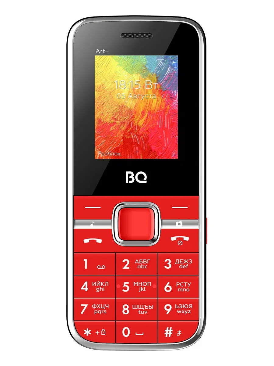 Мобильный телефон BQ 1868 Art+ красный