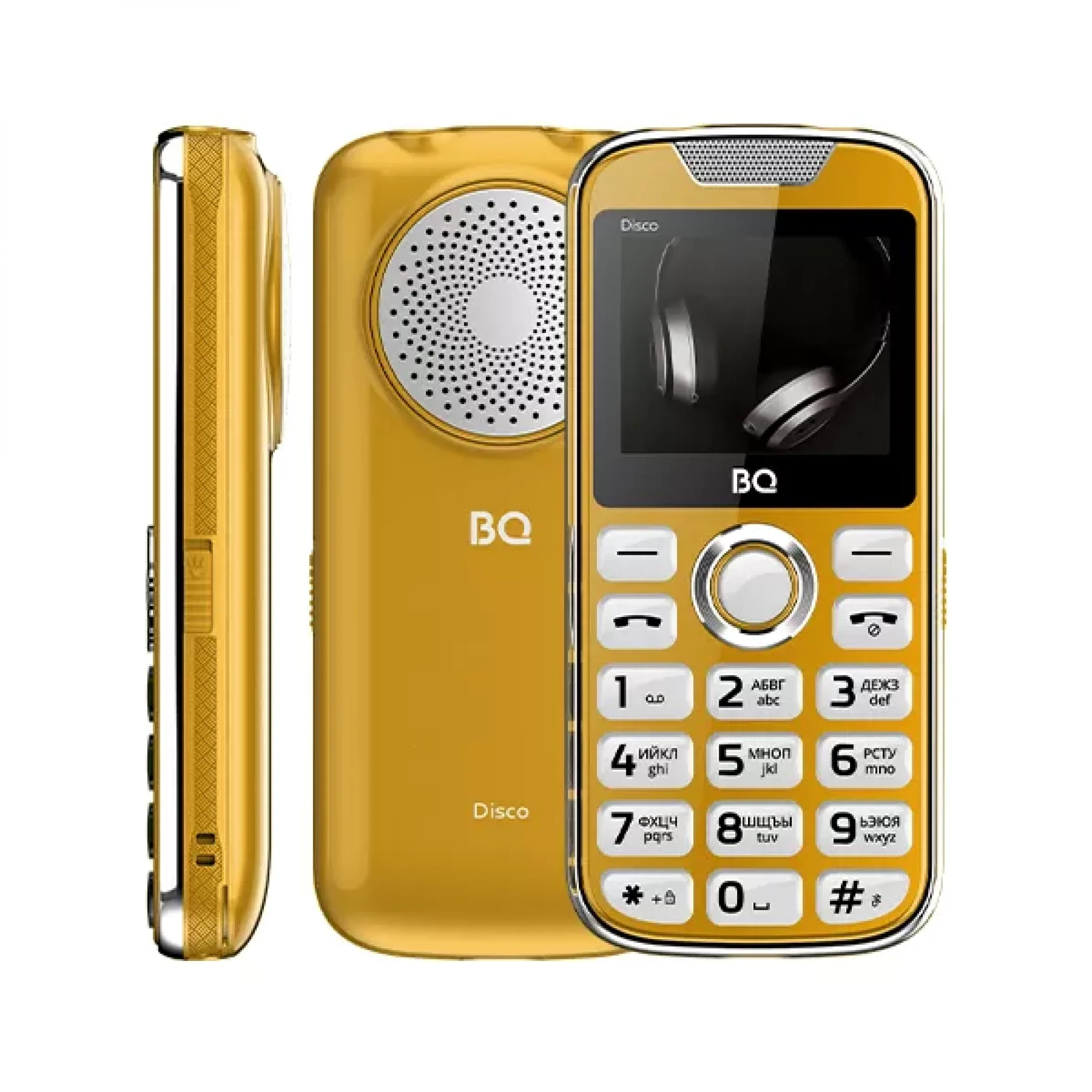 Мобильный телефон BQ 2005 Disco золотистый