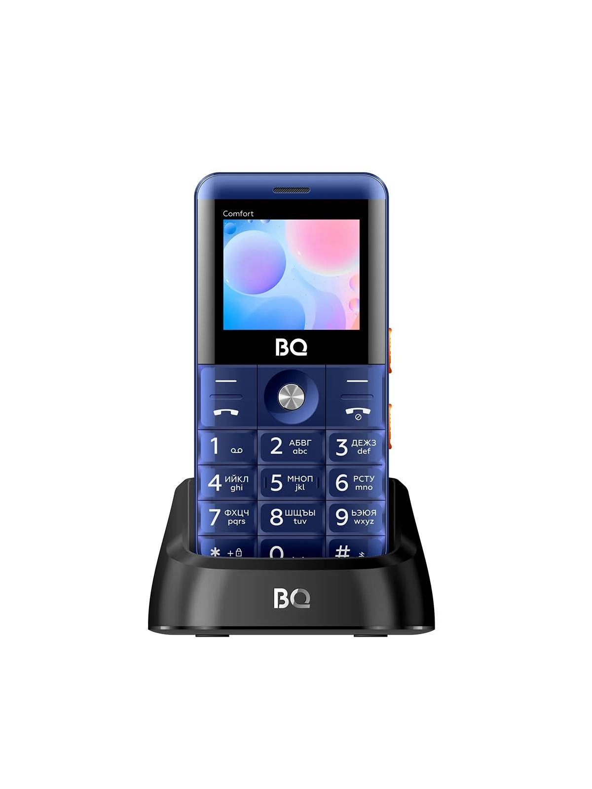 Мобильный телефон BQ 2006 Comfort красный/черный
