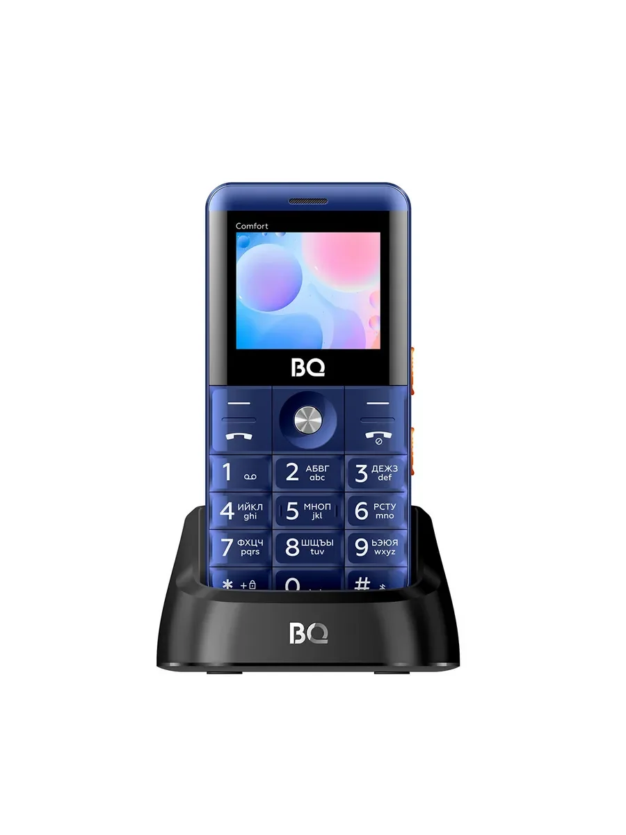 Мобильный телефон BQ 2006 Comfort синий/черный