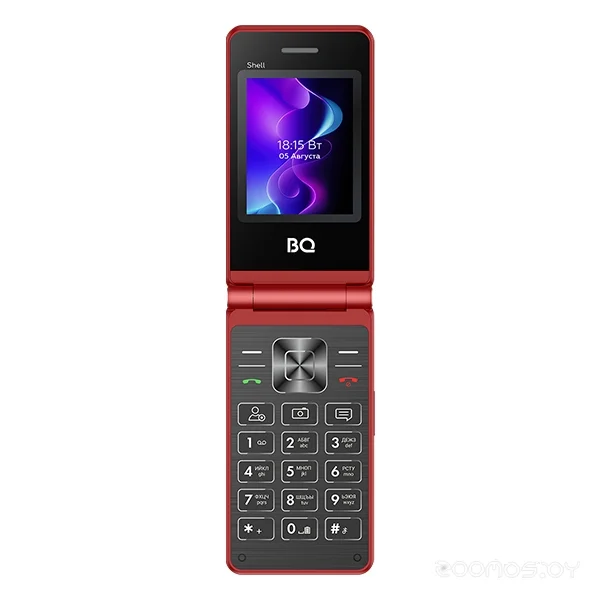 Мобильный телефон BQ 2411 Shell красный