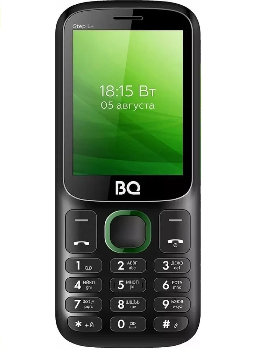 Мобильный телефон BQ 2440 Step L+ черный/красный