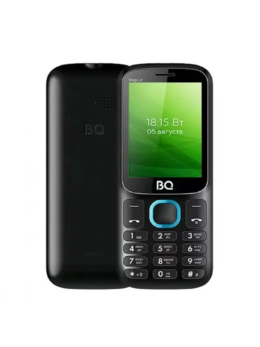 Мобильный телефон BQ 2440 Step L+ черный/синий