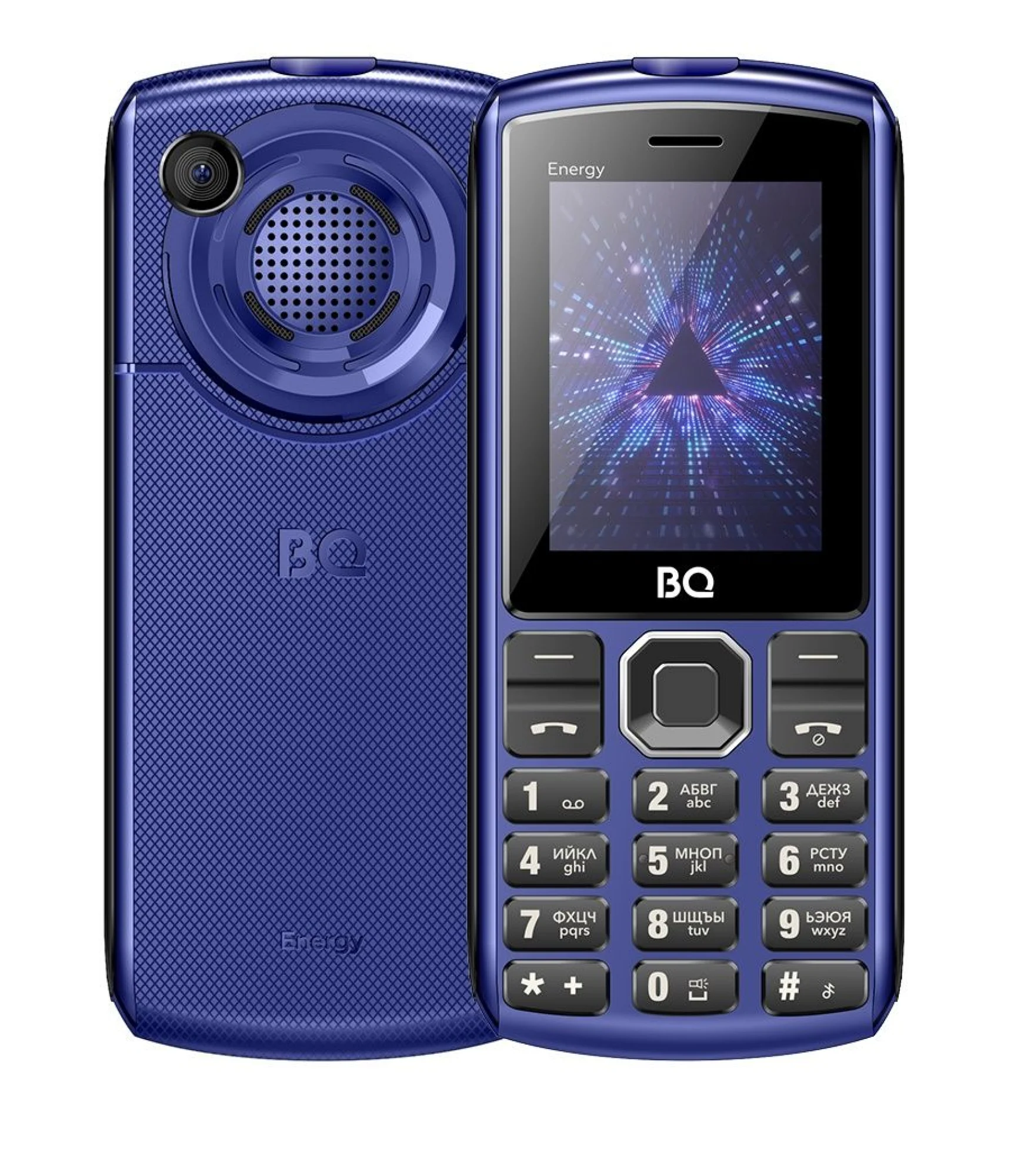 Мобильный телефон BQ 2452 Energy синий/черный