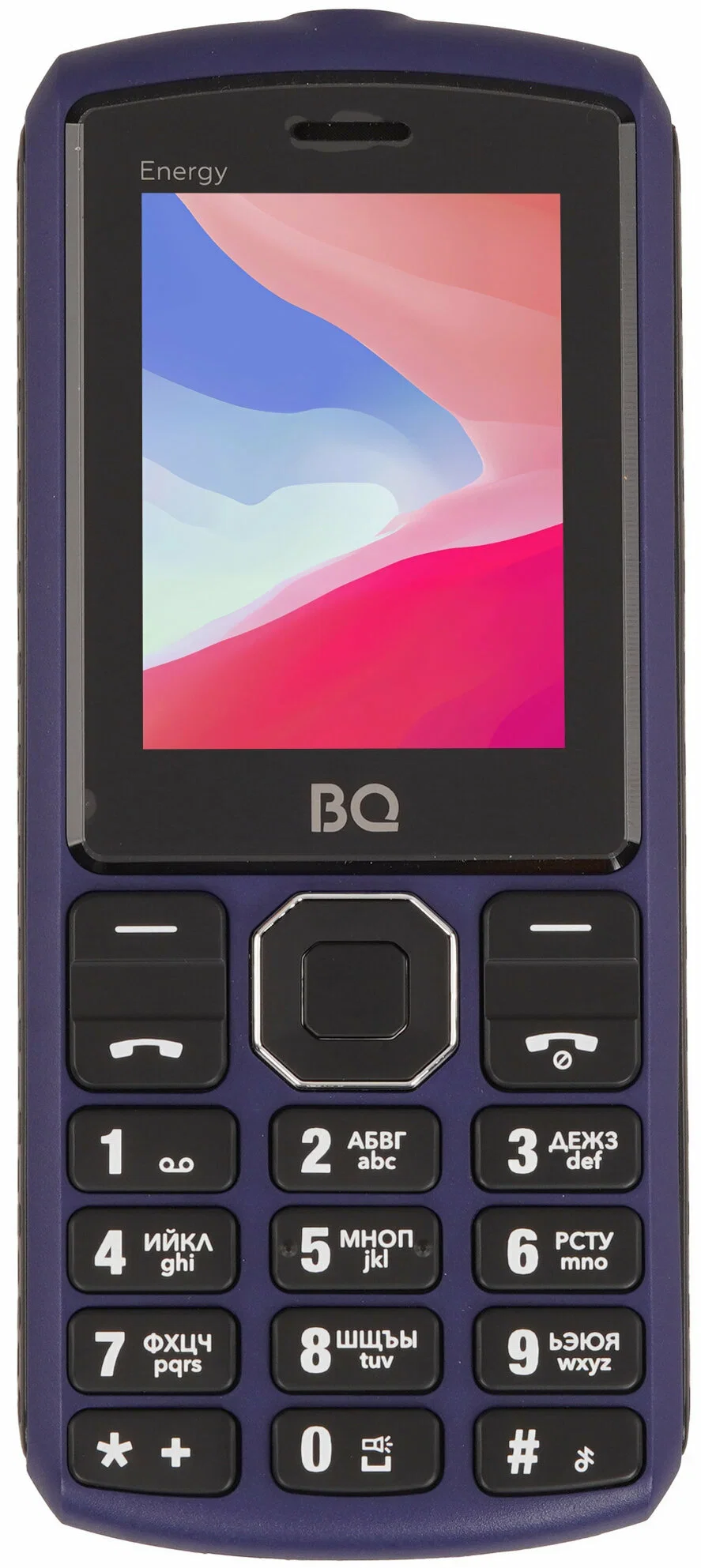 Мобильный телефон BQ 2452 Energy синий/черный
