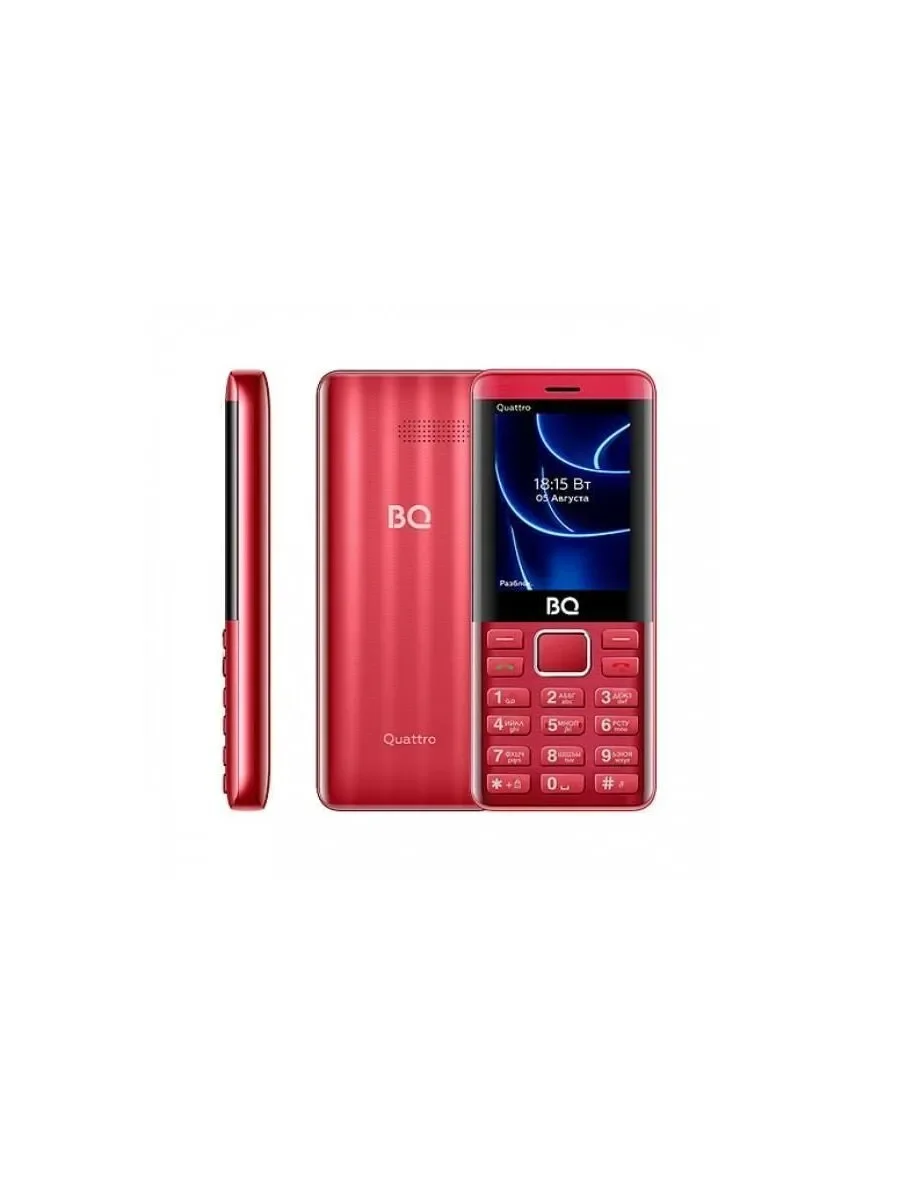 Мобильный телефон BQ 2453 Quattro красный