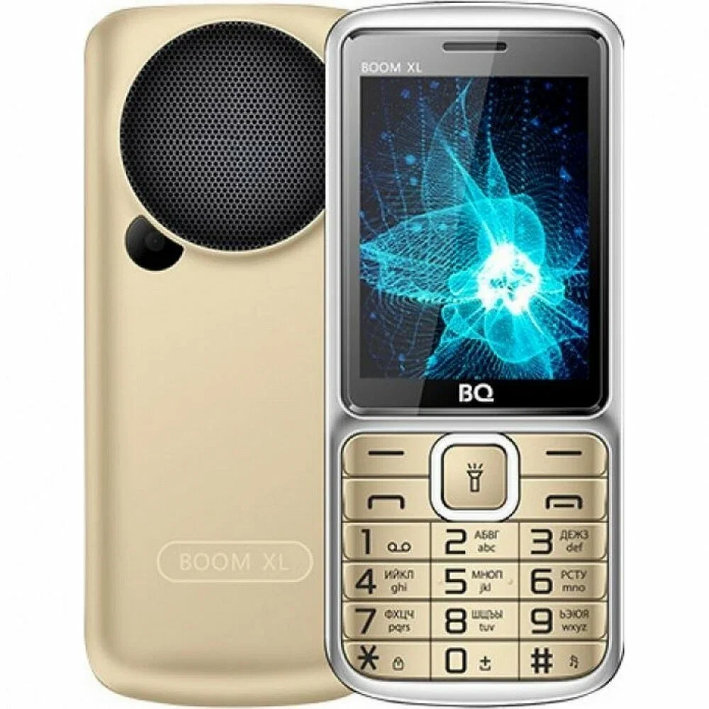 Мобильный телефон BQ 2810 BOOM XL золотистый