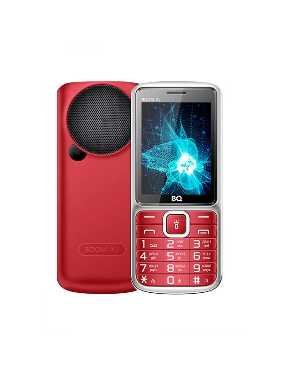 Мобильный телефон BQ 2810 BOOM XL красный