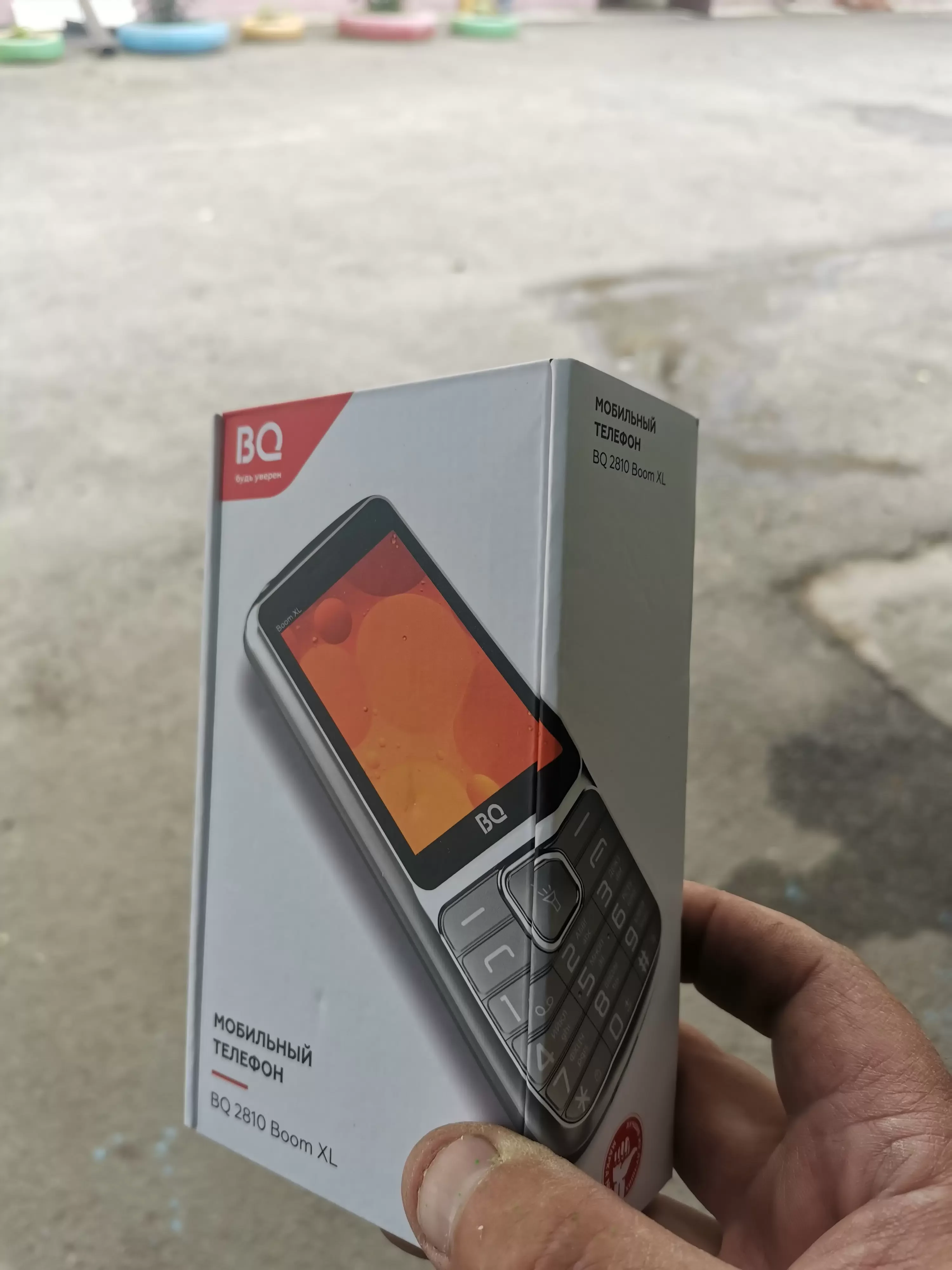 Мобильный телефон BQ 2810 BOOM XL красный