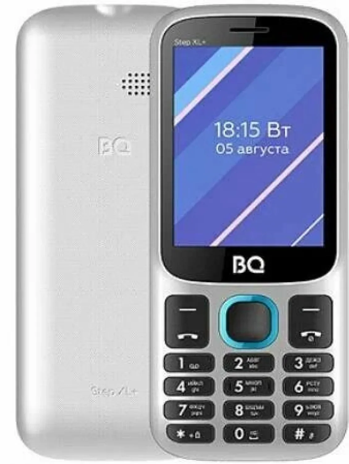 Мобильный телефон BQ 2820 Step XL+ белый/красный
