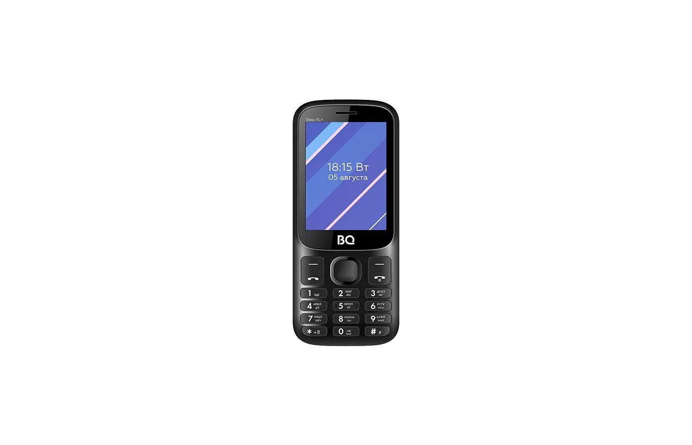 Мобильный телефон BQ 2820 Step XL+ черный