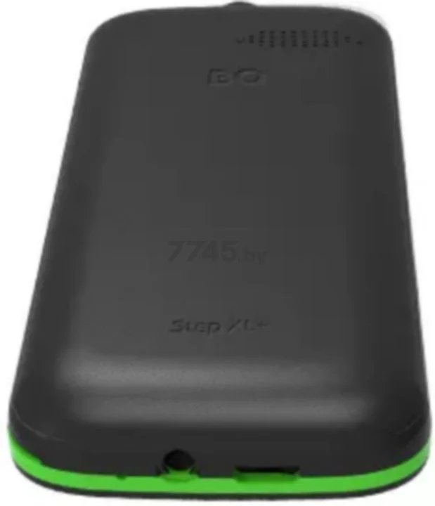 Мобильный телефон BQ 2820 Step XL+ черный/зеленый