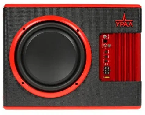 Сабвуфер автомобильный Ural АС-У12А 300Вт активный (30см/12")