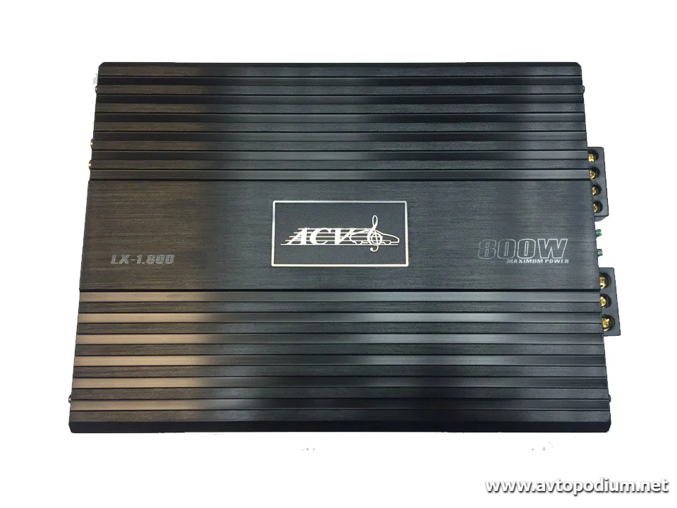 Усилитель автомобильный ACV LX-1.800 одноканальный