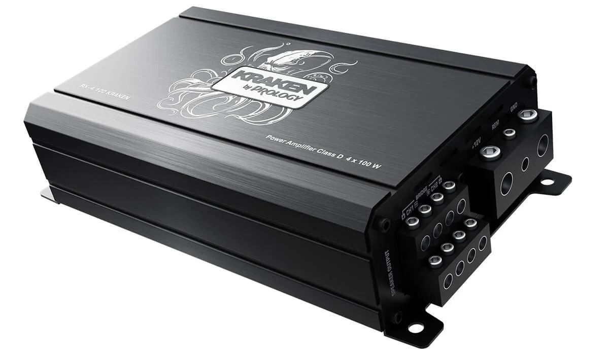 Усилитель автомобильный Prology RX-4.100 KRAKEN четырехканальный