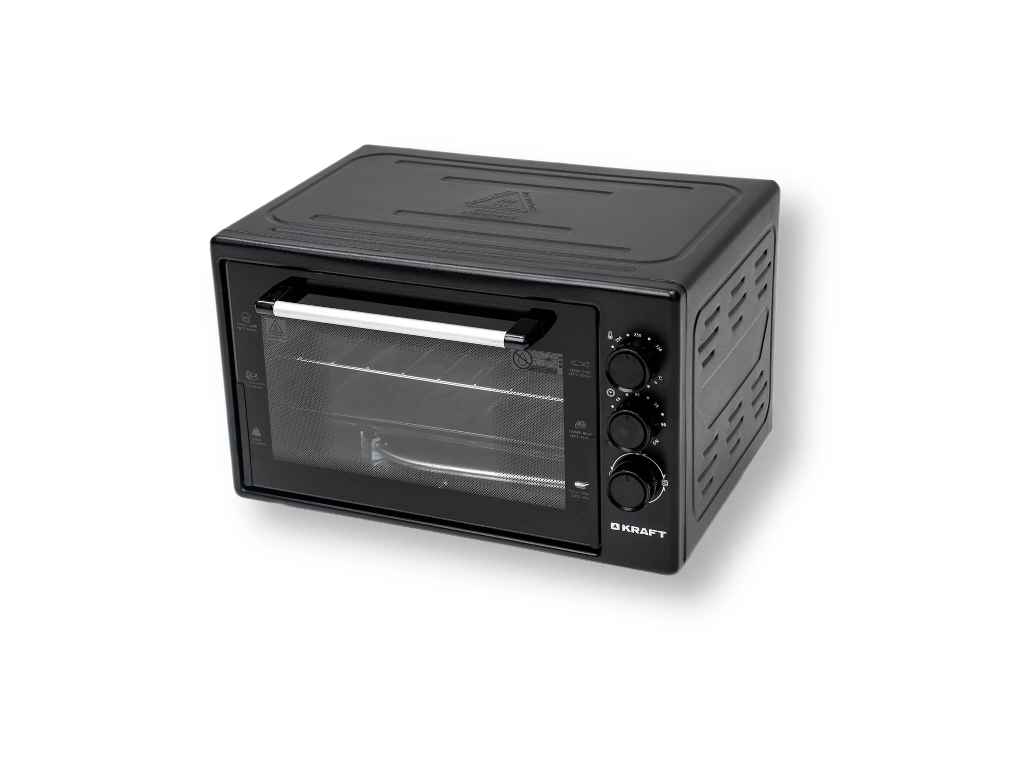 Мини-печь Kraft KF-MO 3200 BL черный