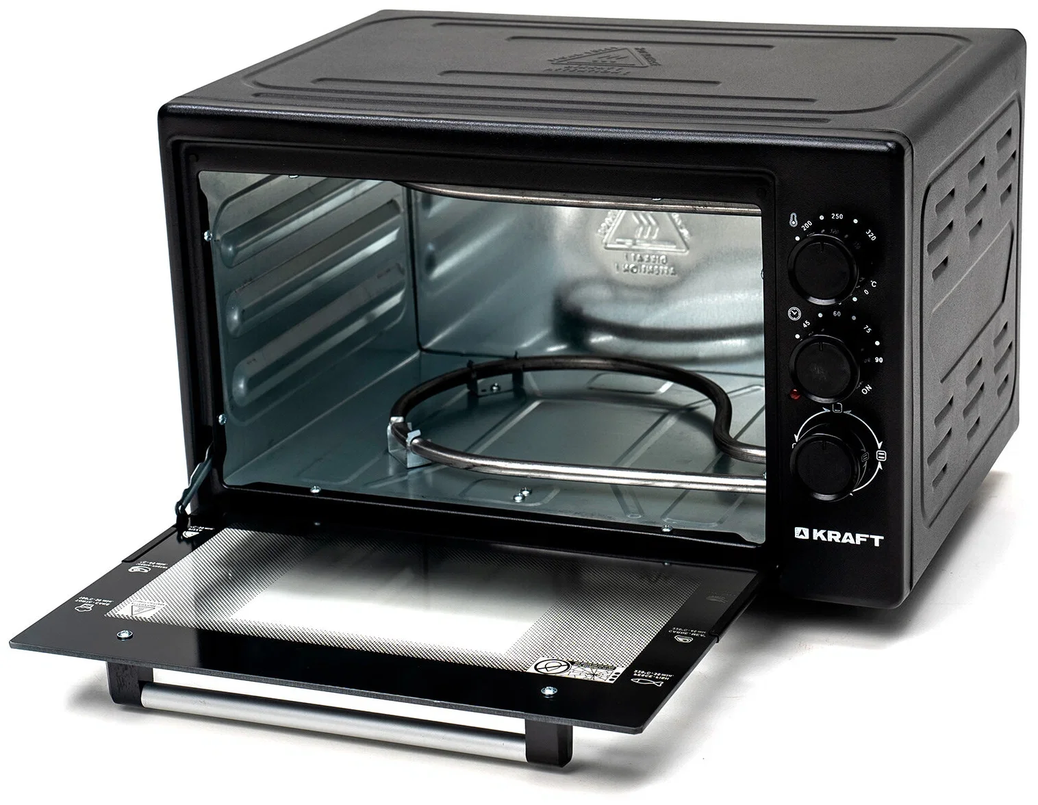 Мини-печь Kraft KF-MO 3200 BL черный