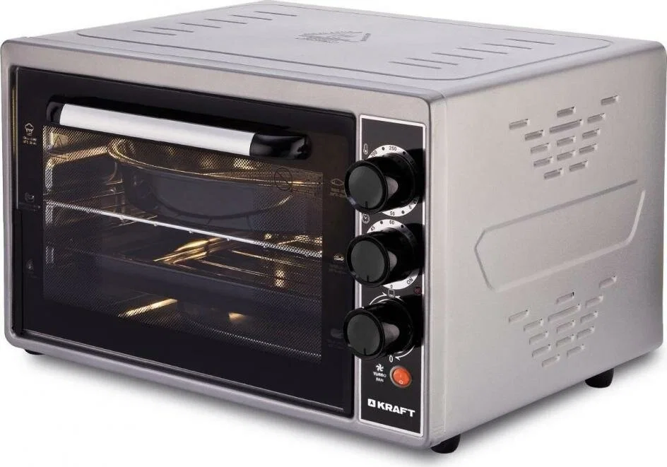 Мини-печь Kraft KF-MO 3800 GR серый