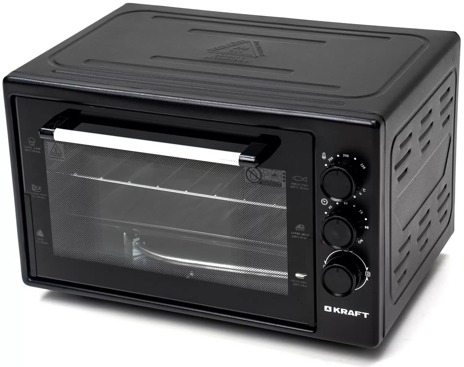 Мини-печь Kraft KF-MO 4500 BL черный