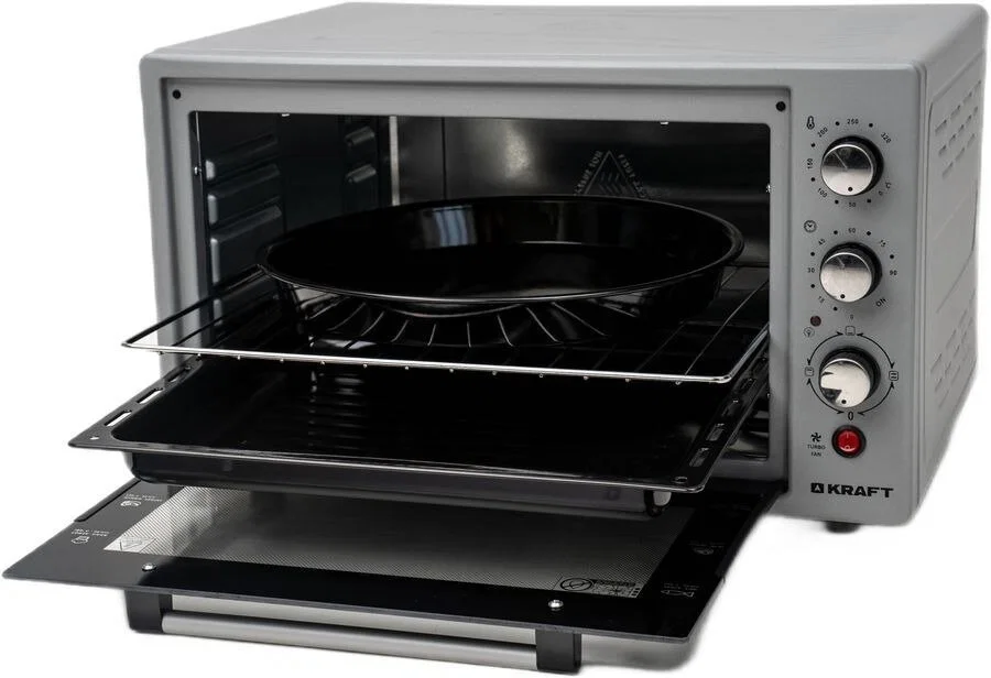 Мини-печь Kraft KF-MO 4506 GR серый