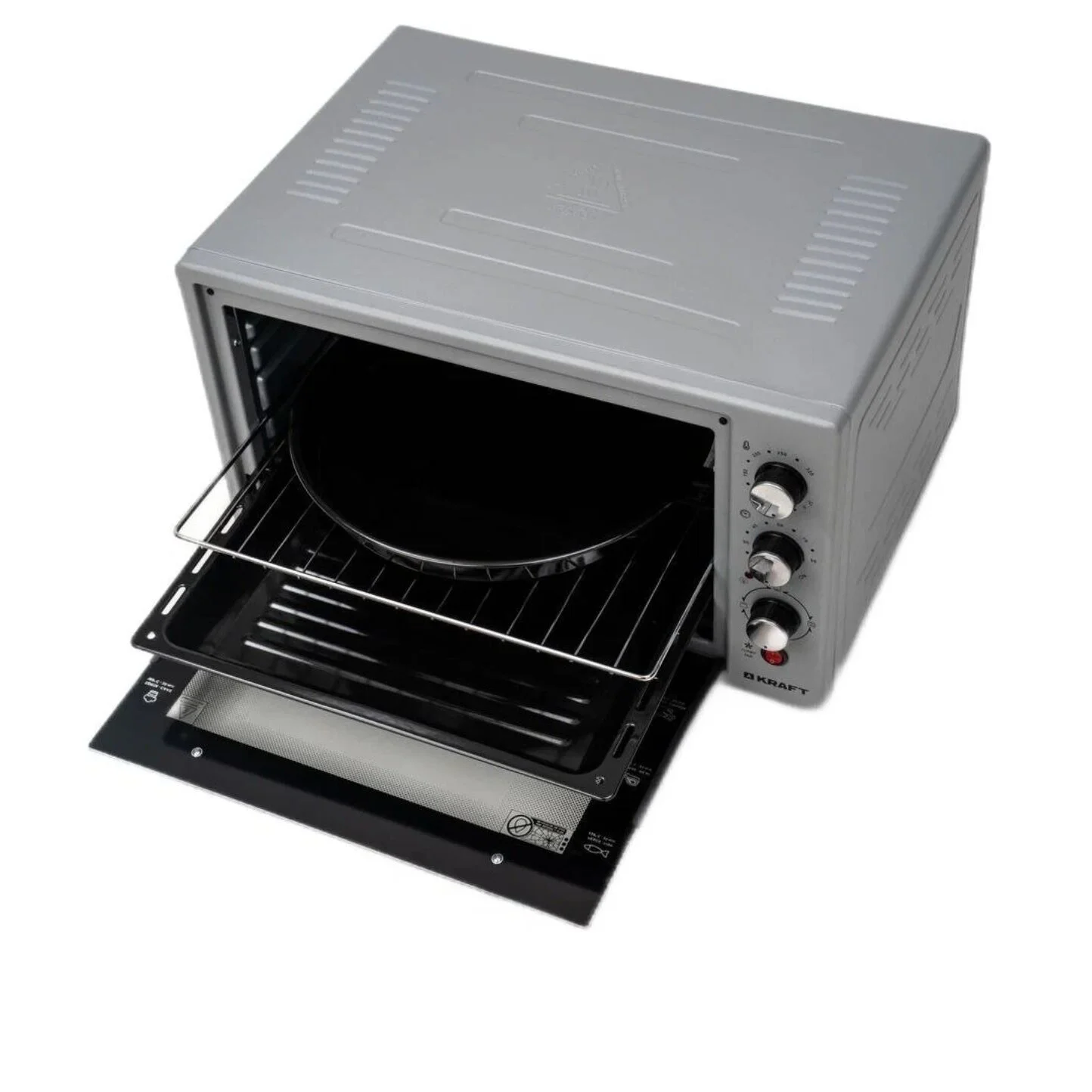 Мини-печь Kraft KF-MO 4506 GR серый