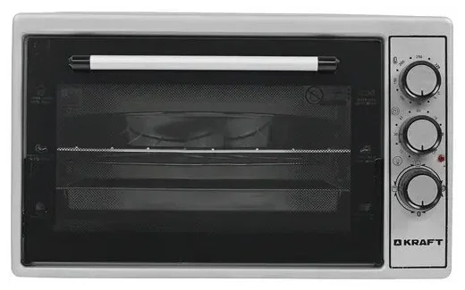 Мини-печь Kraft KF-MO3801GR серый, 38 л