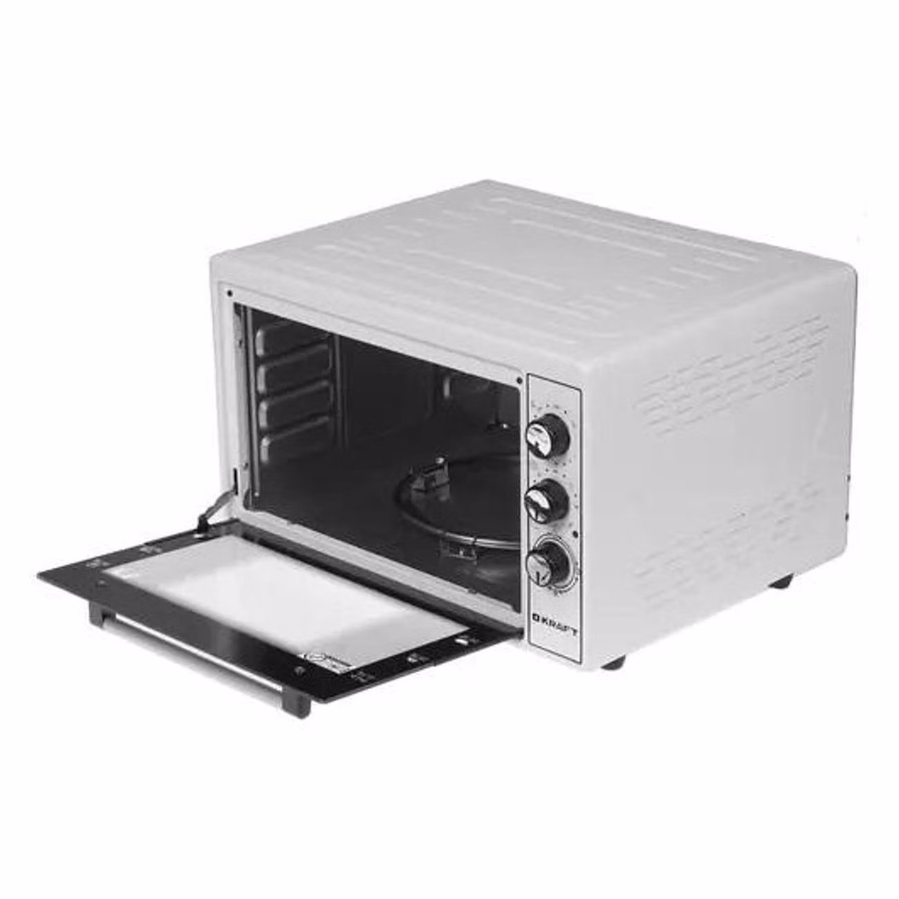 Мини-печь Kraft KF-MO3801W белый, 38 л