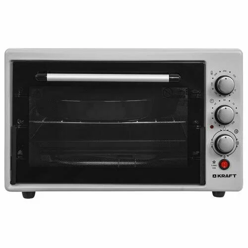 Мини-печь Kraft KF-MO3803KGR серый Мощность 1500(Вт),Объем 38(Л)