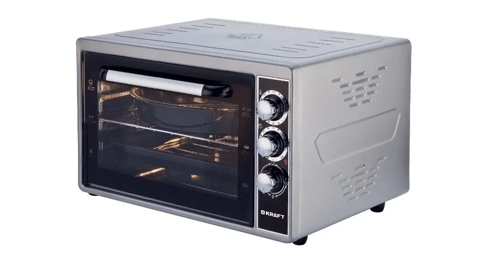 Мини-печь Kraft KF-MO3803KGR серый Мощность 1500(Вт),Объем 38(Л)