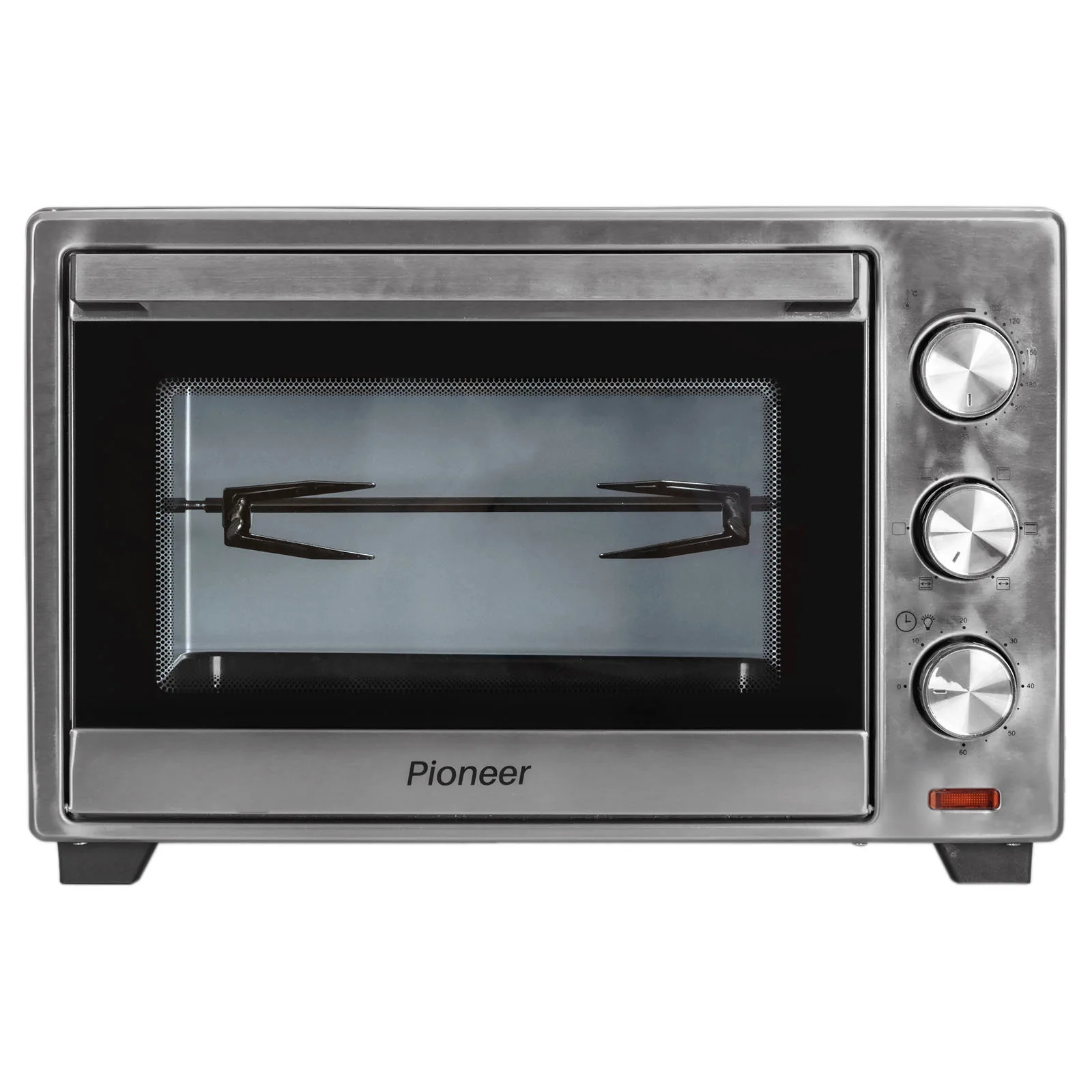 Мини-печь Pioneer MO5011G 25 л, 1600 Вт, серебристый