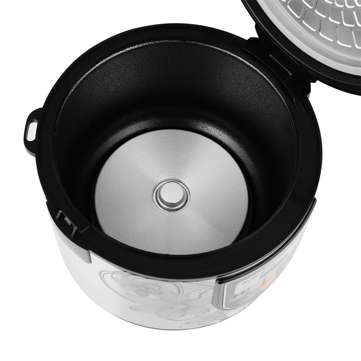 Мультиварка Centek CT-1498 Ceramic черный, сталь 700 Вт, 5.0л, КЕРАМИЧЕСКОЕ ПОКРЫТИЕ ЧАШИ, 10 пр-м.
