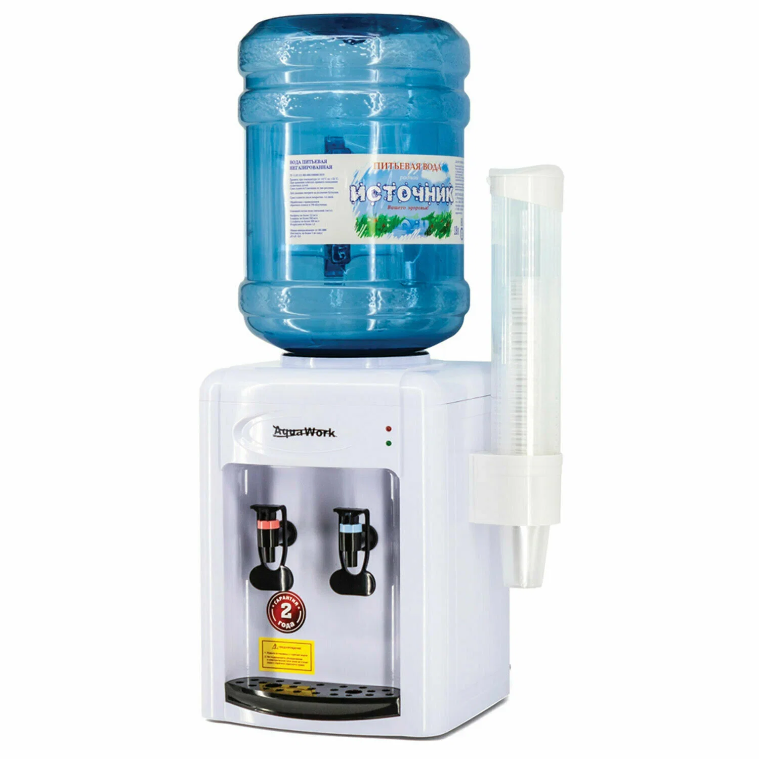 Кулер для воды Aqua Work AW AW 0.7TWR бело-черный