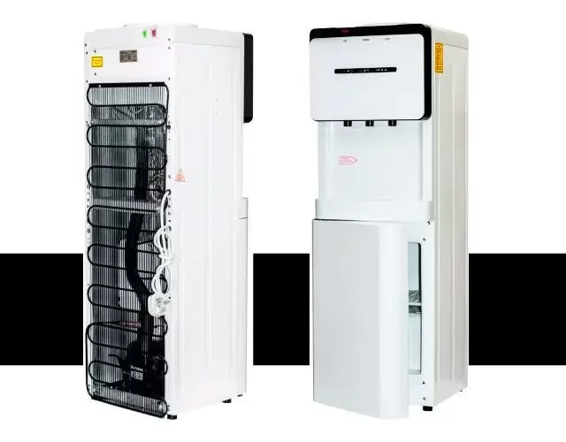 Кулер для воды Aqua Work YLR2-5-V908 (белый) напольный, компрессор, шкафчик 6.5 л, 3 кнопки (20274)